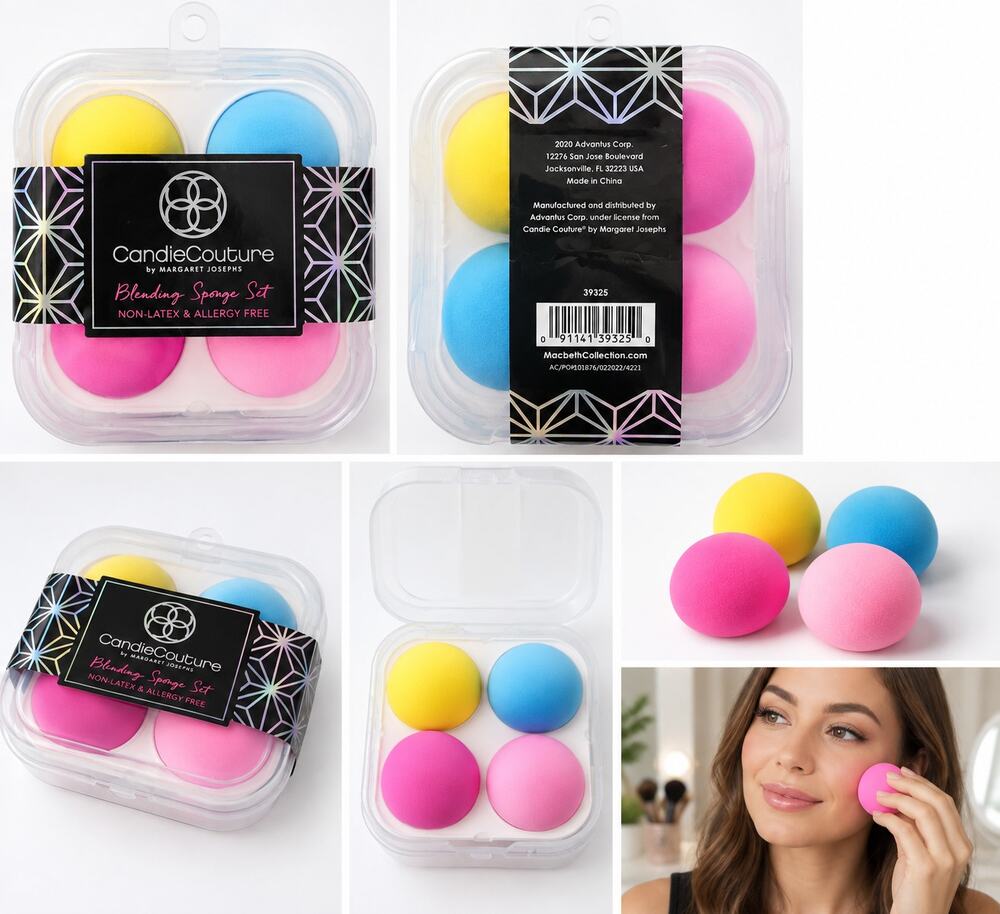 CandieCouture by Margaret Josephs Blending Sponge Set – 4 Piece